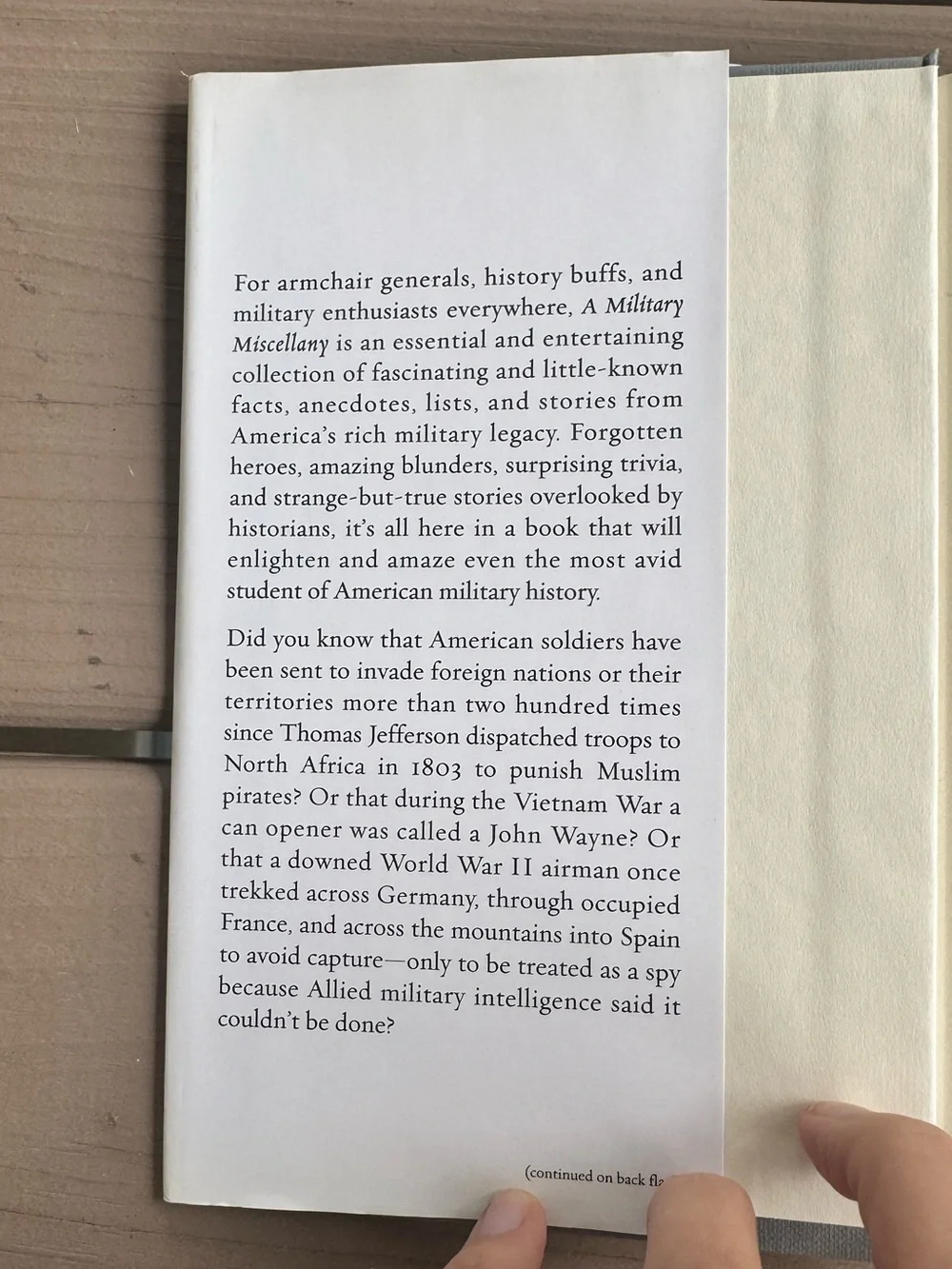 A Military Miscellany by Thomas Ayres - hardcover